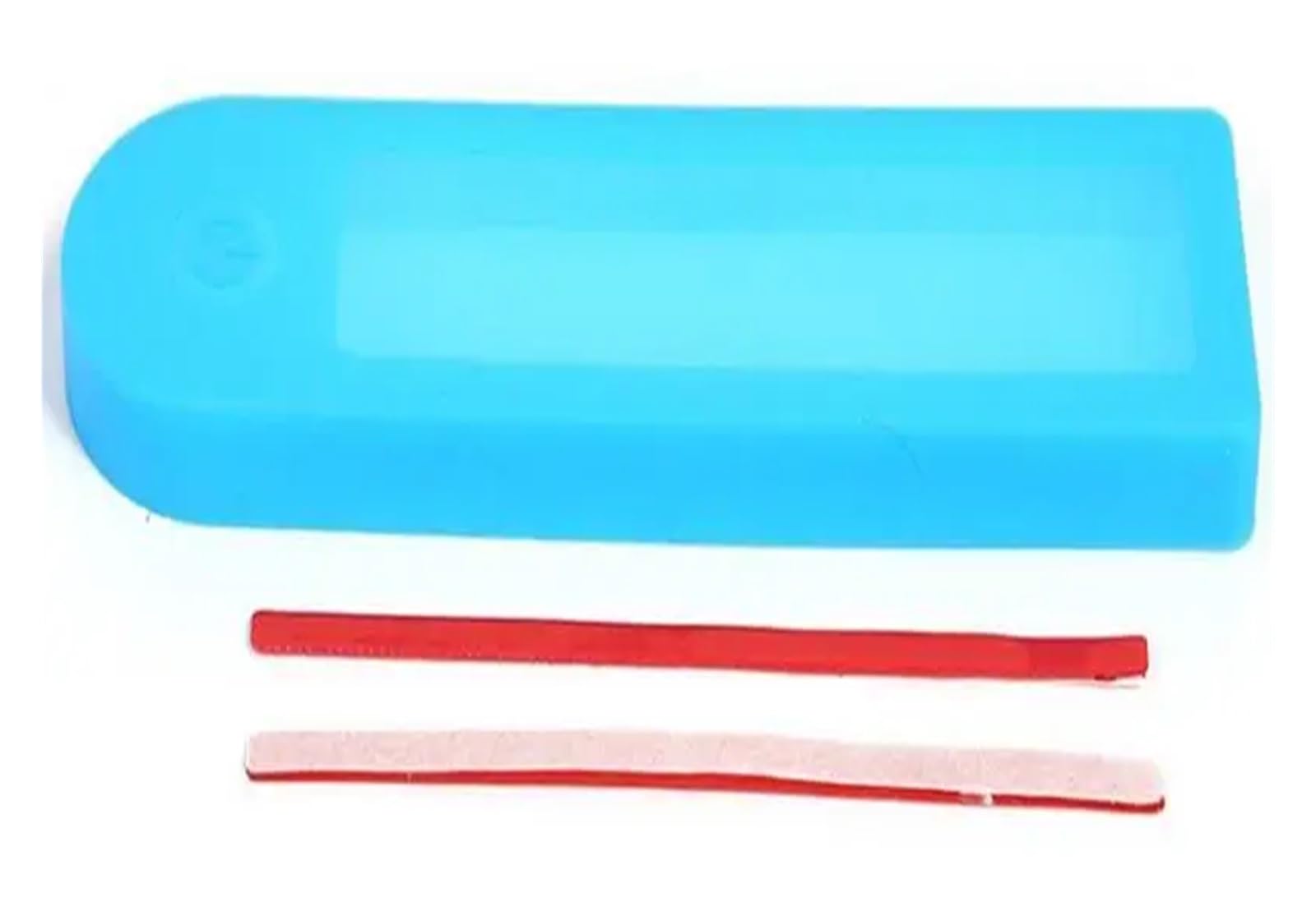 Pexorin Rollerteile wasserdichte Display-Silikonabdeckung mit 2 Klebebändern, for M365/Pro/Essential/1S/Pro2Elektroroller-Zubehör Display für Elektroroller(Blue) von Pexorin