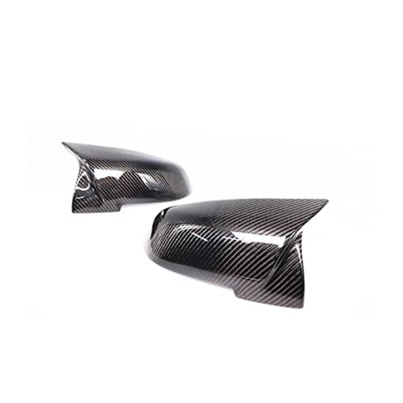 Pexorin Rückspiegelabdeckung for, 1 2 3 4 X Serie F20 F21 F22 F23 F30 F32 F36 X1 E84 F87 M2 Zubehör aus Echtkohlefaser, Ersatzteile for Außenspiegel Auto-Außenspiegelabdeckung von Pexorin