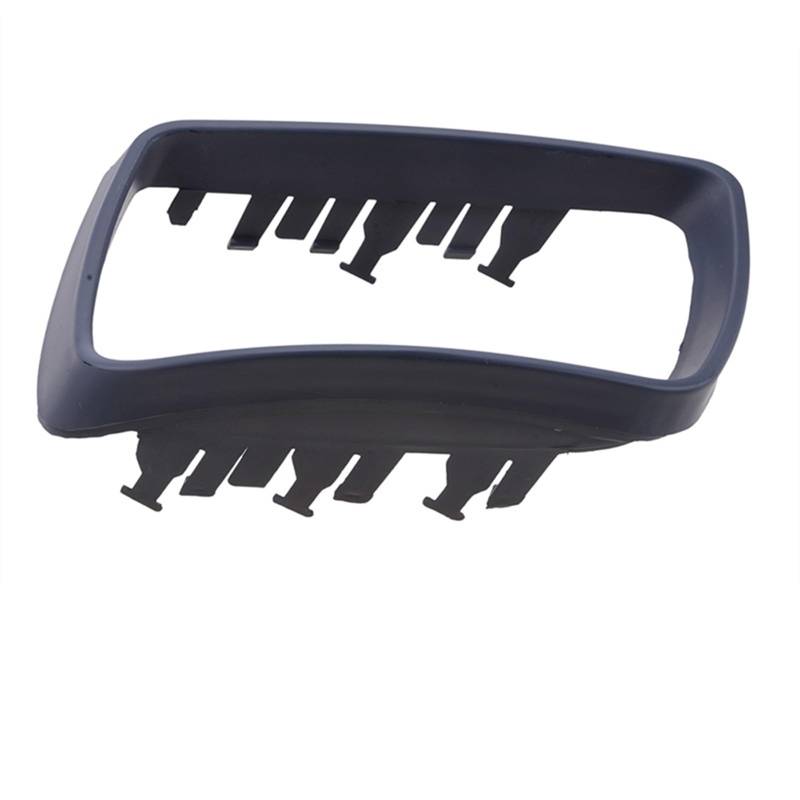 Pexorin Rückspiegelgehäuserahmen Schwarzer Zierring for Flügelseitenspiegelabdeckung, for, for E53 X5 1999-2006, Autozubehör-Ersatz Auto-Außenspiegelrahmen(Wing Mirror CoverL) von Pexorin