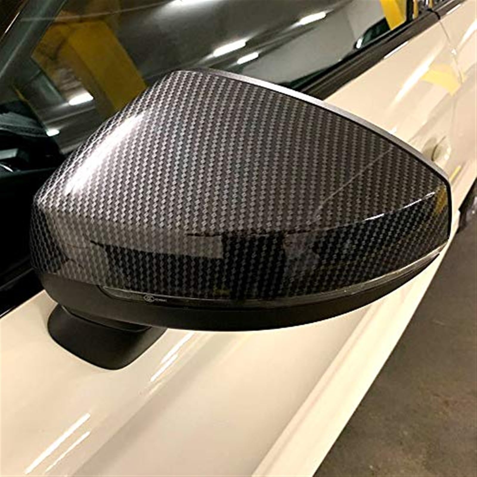 Pexorin Seitenspiegelabdeckung for Rückspiegel, for, A3 S3 8V RS3 2013 2014 2015 2016 2018 2017 2019 Auto-Rückspiegelgehäuseabdeckung Außenspiegel Ersatzteile Auto-Außenspiegelabdeckung(Black with SI Pexorin Seitenspiegelabdeckung for Rückspiegel, for, A3 S3 8V RS3 2013 2014 2015 2016 2018 2017 2019 Auto-Rückspiegelgehäuseabdeckung Außenspiegel Ersatzteile Auto-Außenspiegelabdeckung(Black with SI von Pexorin