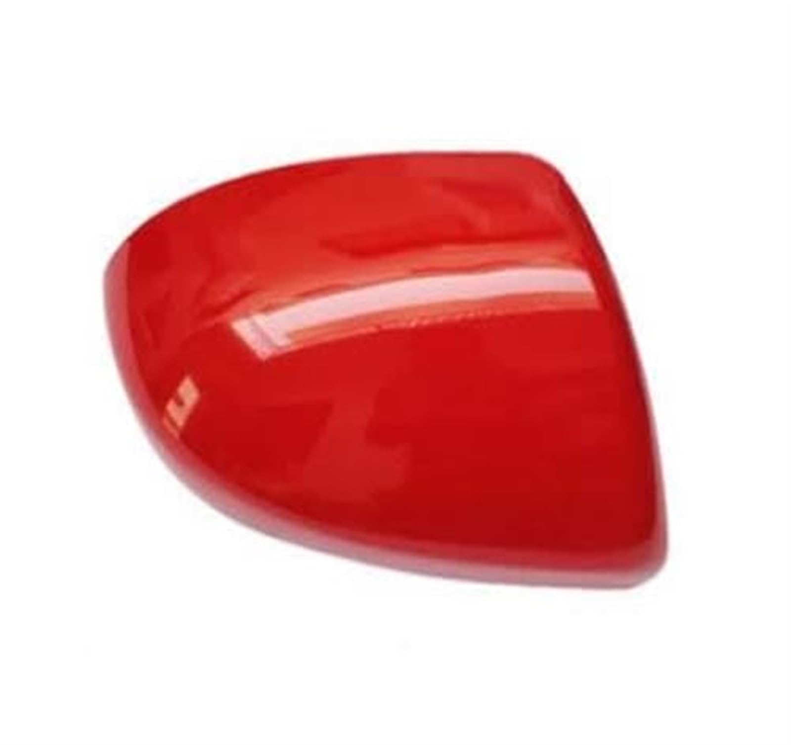 Pexorin Seitliche Rückspiegelabdeckung, for Mazda 2 3 1.6 Außenspiegelkappe mit den farbig lackierten Außenspiegeln Ersatzteile Auto-Außenspiegelabdeckung(Black RED Right R) von Pexorin
