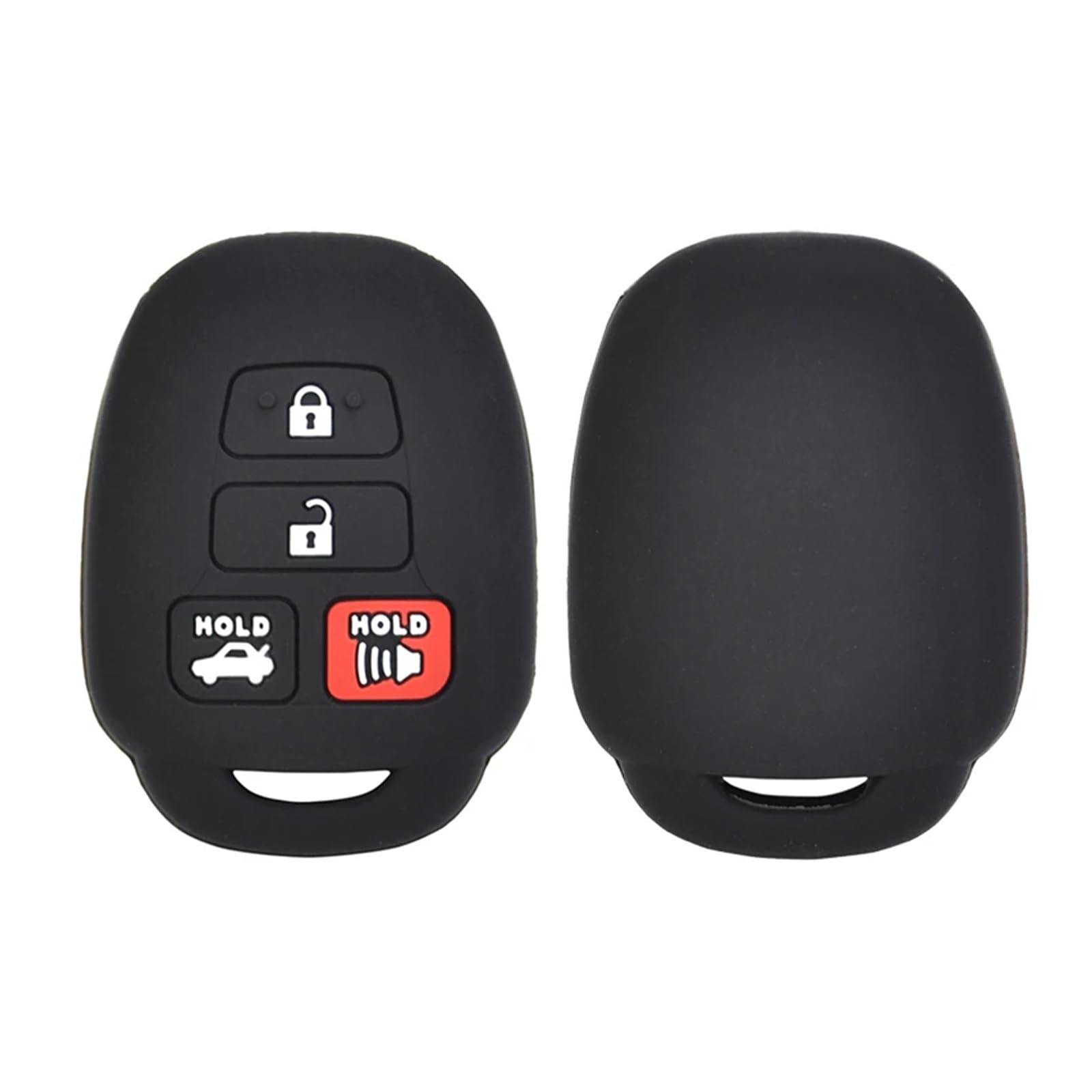 Pexorin Silikon-Schlüsseletui-Abdeckung for Schlüsselanhänger, Schutz for Schlüsselanhänger, for Toyota, Camry, Corolla, RAV4, Vios, Prius C, Highlander 2012–2020 Autoschlüsseletui Pexorin Silikon-Schlüsseletui-Abdeckung for Schlüsselanhänger, Schutz for Schlüsselanhänger, for Toyota, Camry, Corolla, RAV4, Vios, Prius C, Highlander 2012–2020 Autoschlüsseletui von Pexorin
