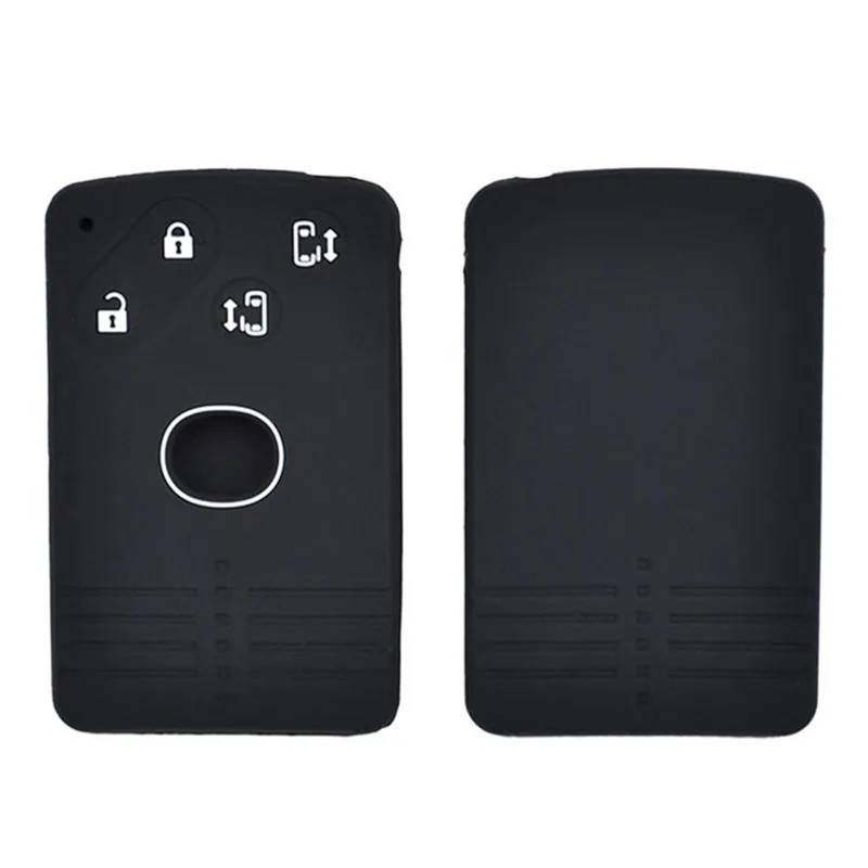 Pexorin Silikon-Schlüsselhülle mit 4 Tasten, for Fernbedienung, Schlüsselschutz, for Mazda 2 3 5 Premacy Miata 6 8 RX8 MX5 M8 CX-7 CX-9 Verisa MPV Autoschlüsseletui von Pexorin