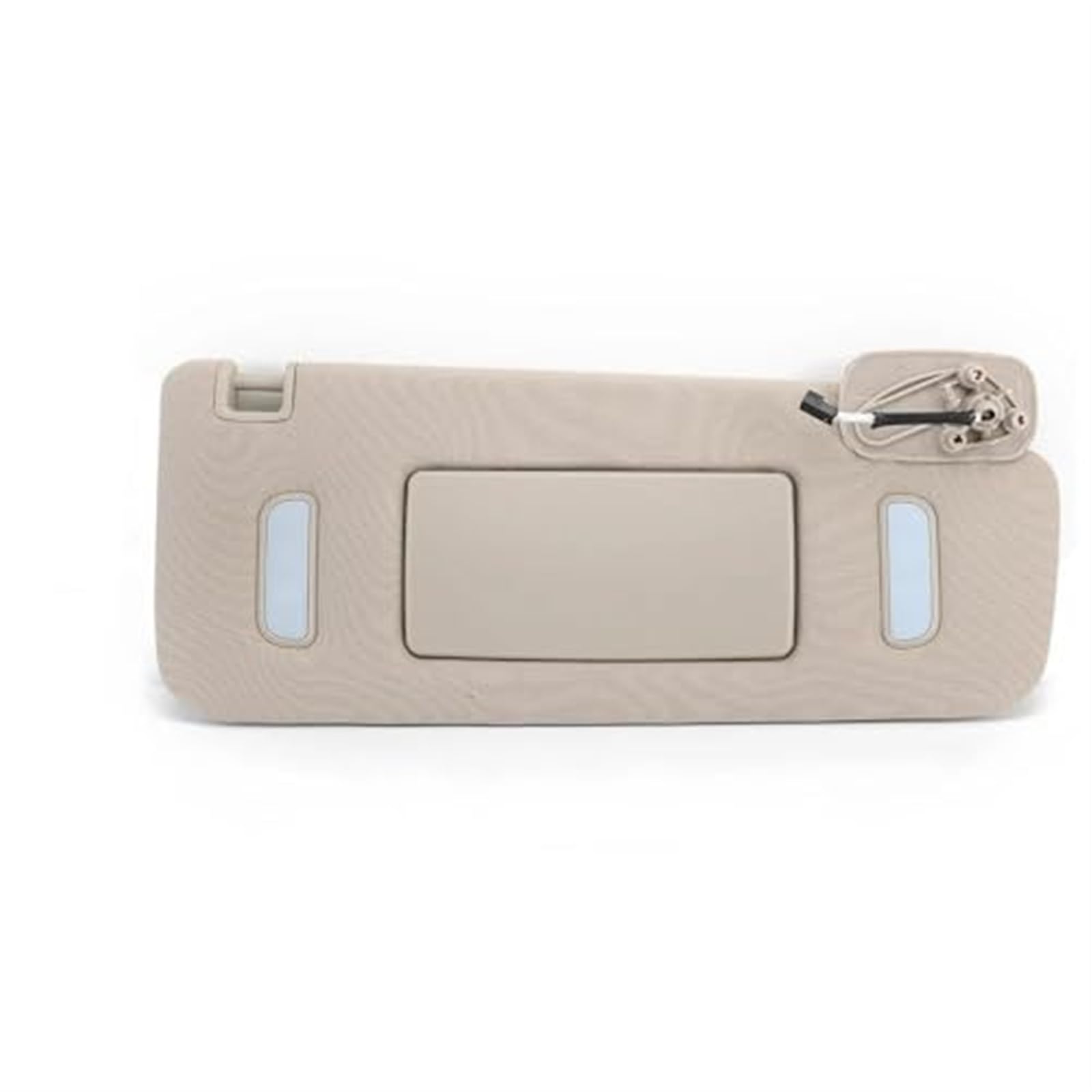 Pexorin Sonnenblende Schatten Spiegel Beige ABS Sonnenblende Auto Sonnenschutz Schatten, for Chevy, for Avalanche, for Silverado, for Suburban, for Tahoe 2007-2014(Beige Right Side) von Pexorin