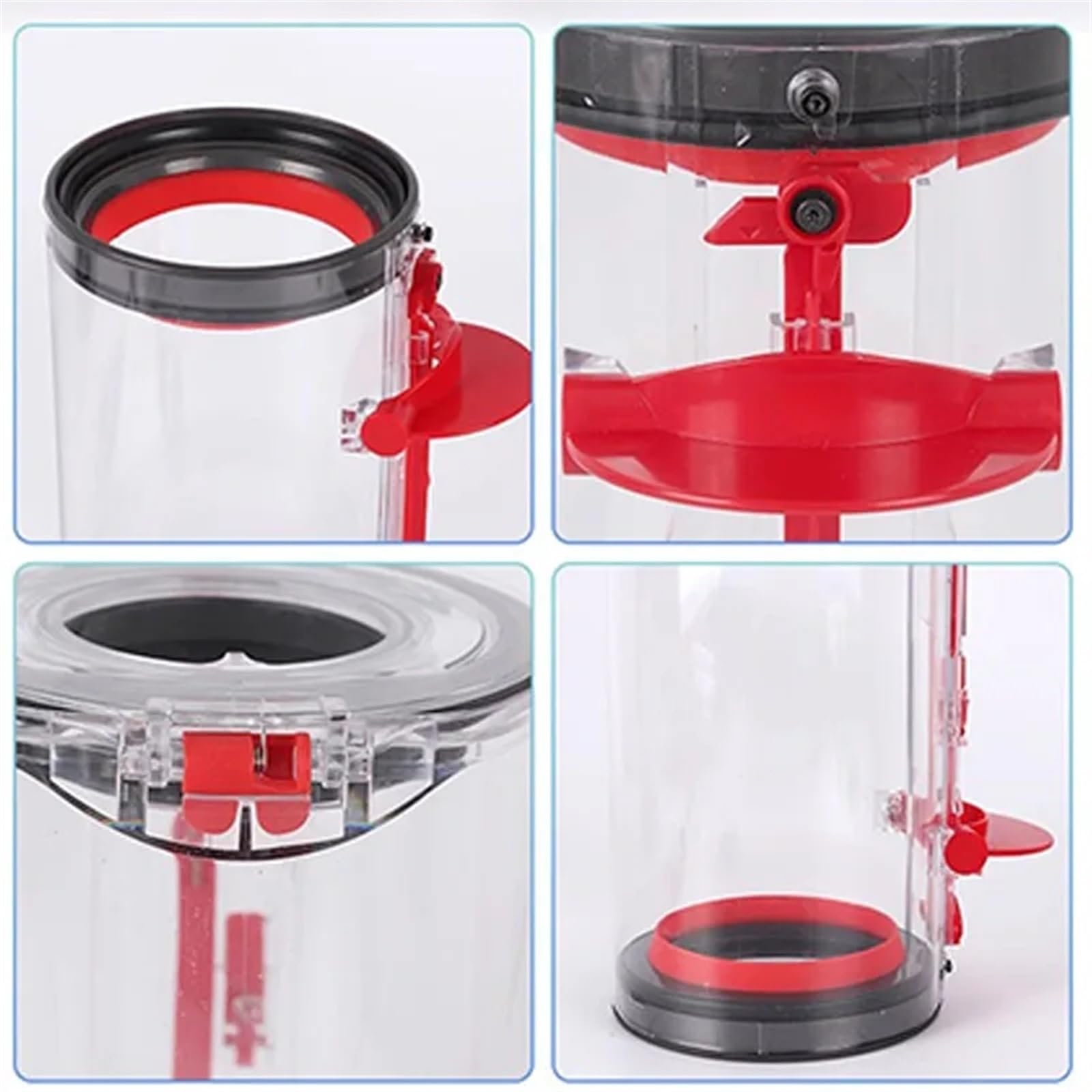 Pexorin Staubbehälterbehälter, for Dyson, V10 SV12 V11 V15 SV14 SV15 SV22 Staubsauger-Kanisterbehälter, Ersatzzubehör, Teile(V10 SV12) von Pexorin