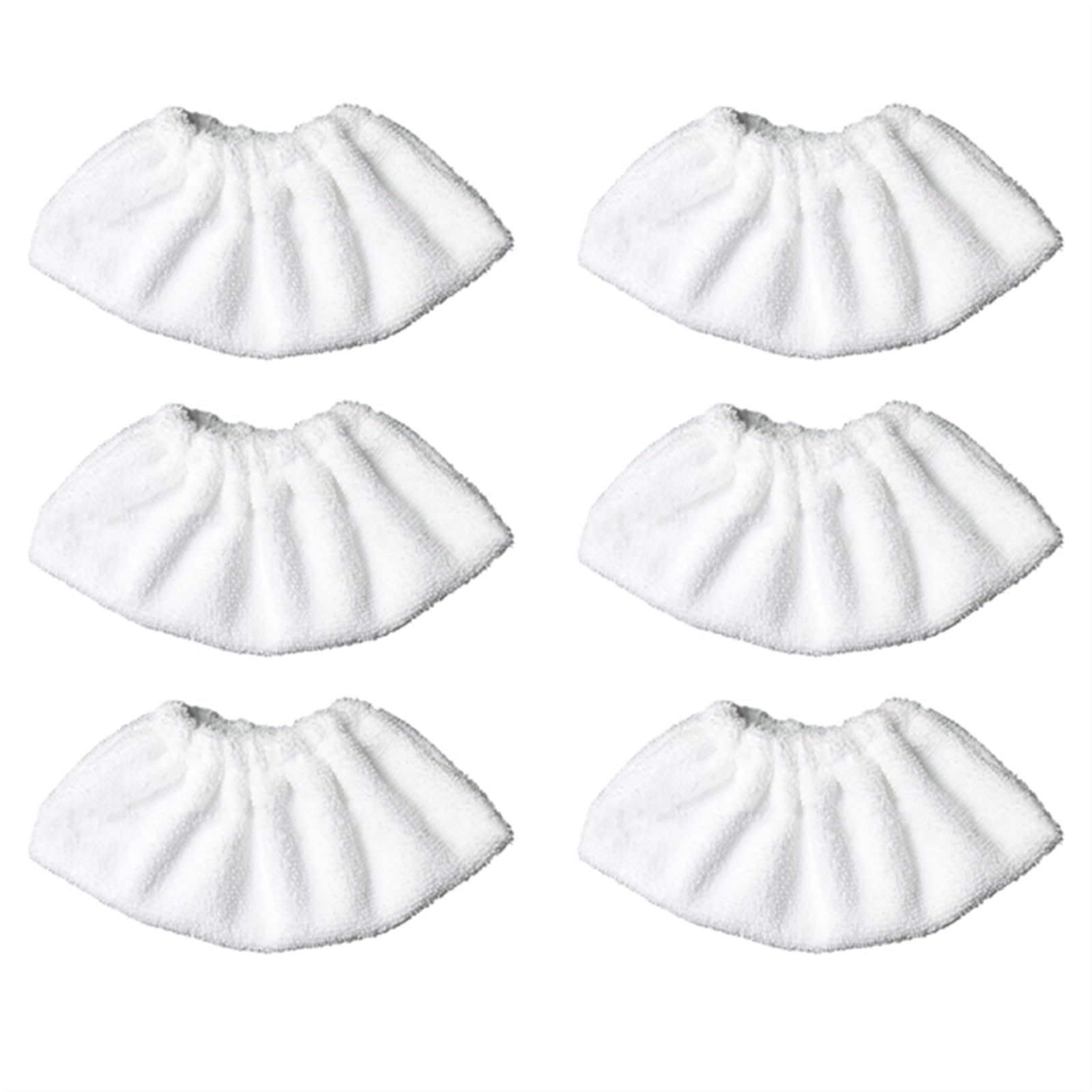 Pexorin Steam Mop Tuch Reinigungspad Tuch Abdeckung Ersatz Zubehör for EasyFix SC2 SC3 SC4 SC5 Mop Reiniger Ersatzteile Dampfreiniger-Ersatzset(6pcs-01) von Pexorin