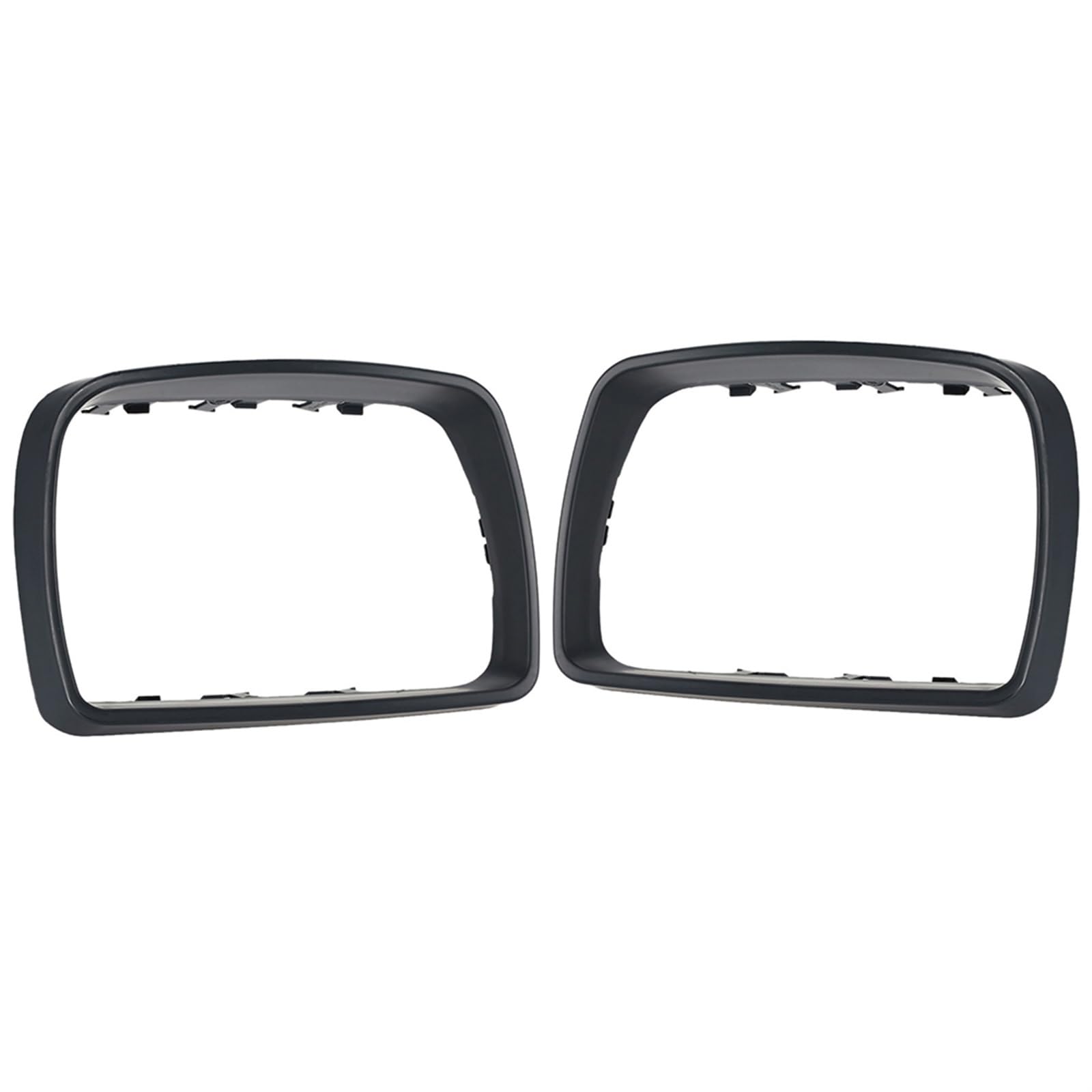 Pexorin Türspiegelrahmen Seitenspiegel-Zierring, for E53 X5 3.0d 3.0i 4.4i 1999–2006, Ersatz-Seitenspiegelkappen Hintertürflügel Auto-Außenspiegelrahmen(Pair) von Pexorin