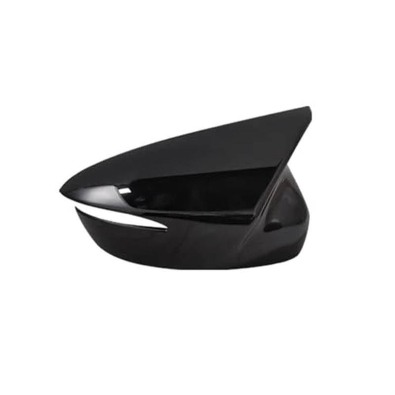 Pexorin Zierleiste for Autotür-Rückspiegel, for Mazda, CX-5 2015 2016, for CX-4 CX-3 2016 2017 2018, Außenspiegel-Ersatzteile Auto-Außenspiegelabdeckung(1PC Black Left) von Pexorin