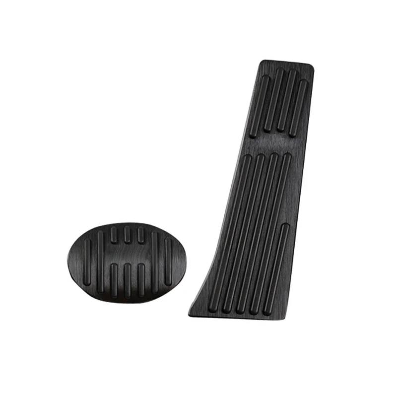 Pexorin for, X1 F48 X2 F39 1 2 Serie F40 F45 F46 2014 2015 2016 2017 2018 2019 2020 2021 2022 Auto Gas Bremspedal Abdeckung Zubehör(at 2pcs Black) von Pexorin