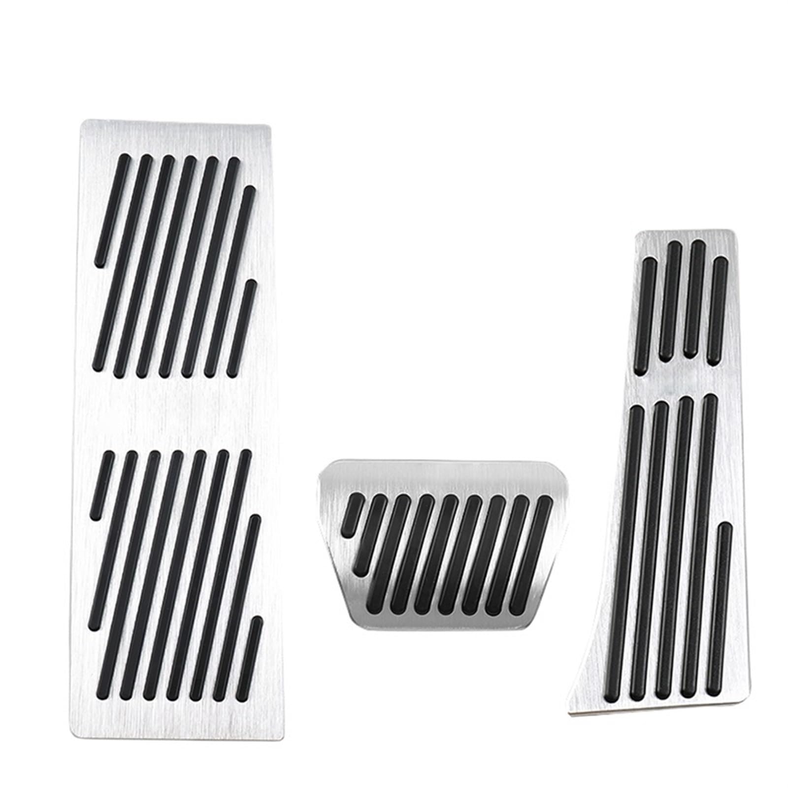 Pexorin for, X3 G01 X4 G02 IX3 G08 2018 2019 2020 2021 2022 Auto Gaspedal Bremse Fußstütze Pedale Abdeckung Rutschfestes Pad Zubehör(2021-2022 Silver 3pc) von Pexorin