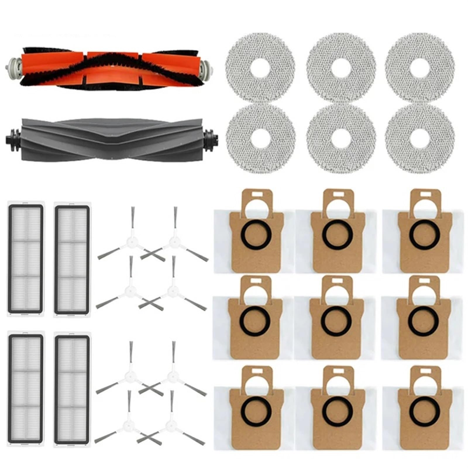 Pexorin for Dreame, L10s Ultra / S10 Pro Zubehör Mijia Omni 1S B101CN Roboter X10 + Roboter Vakuum Wichtigsten Seite Pinsel Filter Mopp Teile Roboter-Staubsauger-Kit Pexorin for Dreame, L10s Ultra / S10 Pro Zubehör Mijia Omni 1S B101CN Roboter X10 + Roboter Vakuum Wichtigsten Seite Pinsel Filter Mopp Teile Roboter-Staubsauger-Kit von Pexorin
