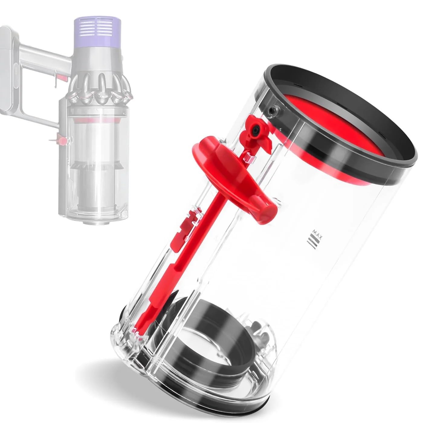 Pexorin for Dyson, V11 V15 Staubsauger Staub Behälter Ersatz Geeignet, for Dyson, V11 V15 SV14 SV15 SV22 Staubbehälter Teile Kompatibel Pexorin for Dyson, V11 V15 Staubsauger Staub Behälter Ersatz Geeignet, for Dyson, V11 V15 SV14 SV15 SV22 Staubbehälter Teile Kompatibel von Pexorin