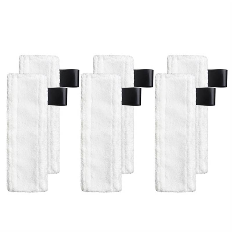 Pexorin for EasyFix SC2 SC3 SC4 SC5 Steam Mop Tuch Reinigungspad Tuchabdeckung Lumpen Ersetzen Zubehör Moppreiniger Ersatzteile Dampfreiniger-Ersatzset(6pcs) von Pexorin