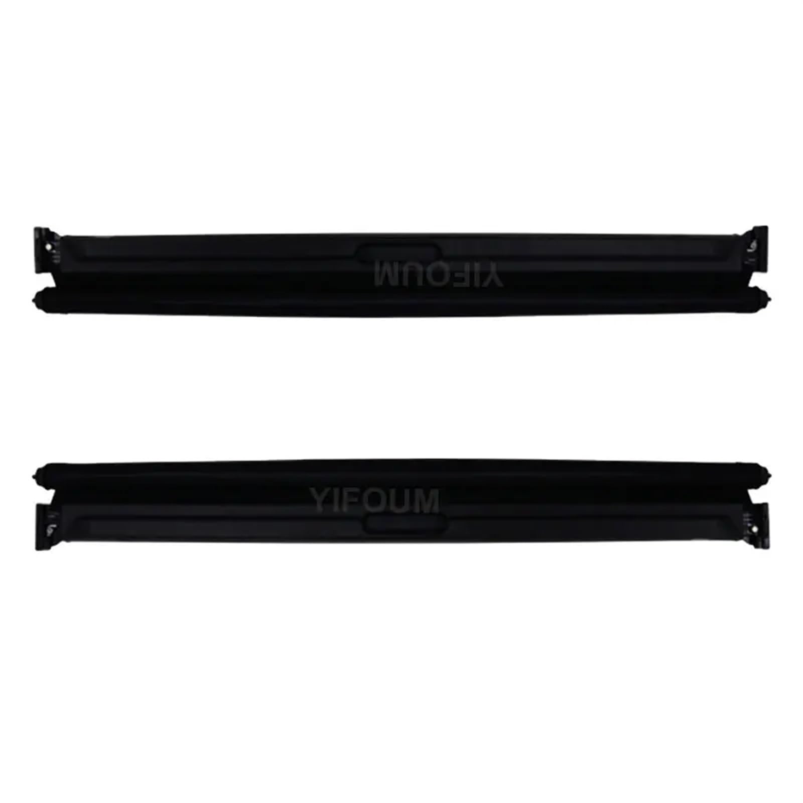 Pexorin for Renault, Koleos 2009 2010 2011 2012 2013 2014 2015 Auto Panorama Schiebedach Rollo Sonnenschutz Vorhang Abdeckung Montage Sonnenschutz für Auto-Schiebedach(Black Front x Rear) von Pexorin