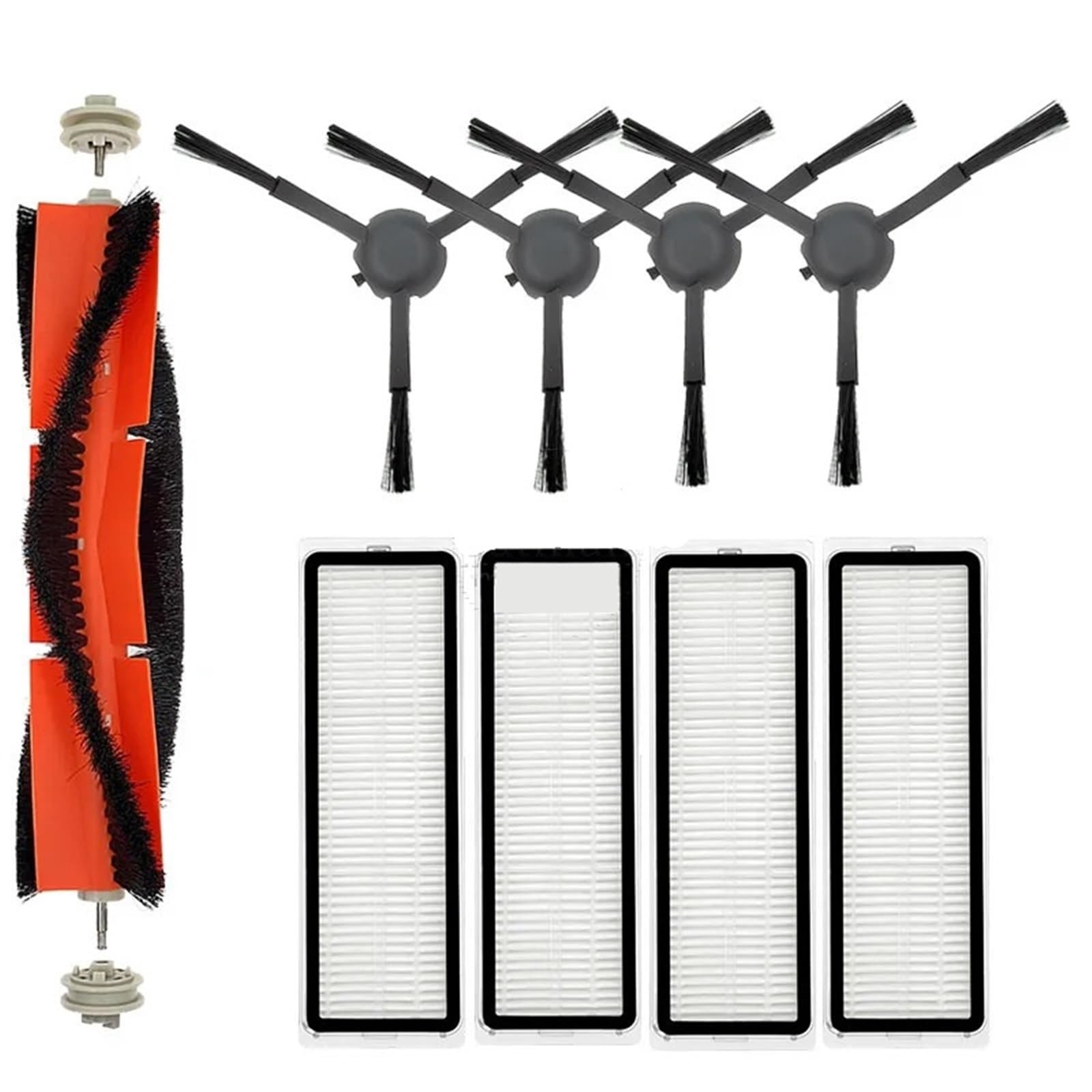 Pexorin for Xiaomi, Mi Robot Vacuum Mop 2 Ultra STYTJ05ZHM Zubehör Ersatzteile Staubsauger Ersatz Pinsel Hepa-Filter Lumpen Roboter-Staubsauger-Kit(QKL) von Pexorin