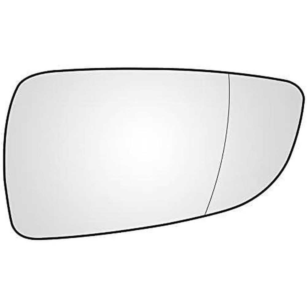 Außenspiegel 1 x Außenspiegelglas für die rechte Beifahrerseite, passend für Verschiedene Automodelle (rechter Spiegel) Ersatz Spiegelglas von Pfdwmdoi