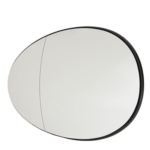 Außenspiegel Beheiztes Seitenrückspiegelglas Weiß/Blau Für Mini Für Cooper Für R55 Für R56 Für R57 2007-2014 51162755625 51162755626 Links Rechts Ersatz Spiegelglas(White LH) von Pfdwmdoi