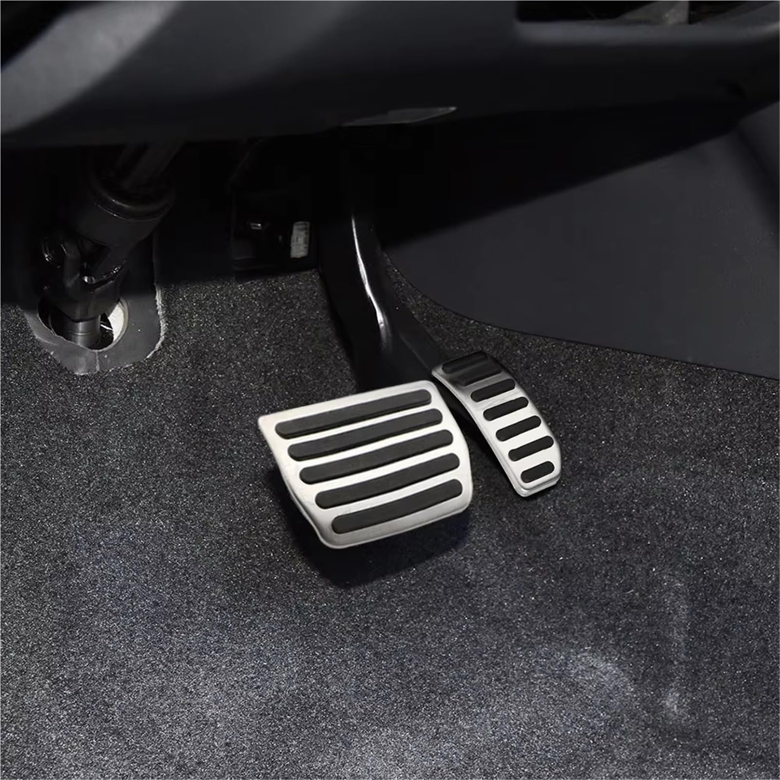 Interieur Zubehör Für Volvo V60 V70 S60 S60L XC60 XC70 S80 S80L LHD Edelstahl at MT Auto Pedale Fußstütze Gas Bremspedal Pad Abdeckung Car Interieurleisten(2Piece at) von Pfdwmdoi