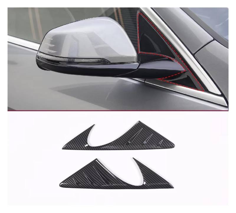 Pfdwmdoi Interieur Zubehör Für 1 2 Serie F40 F44 2023-2024 ABS Carbon Fiber Interior Kit Dashboard Konsole Getriebe Shift Panel Trim Aufkleber Car Interieurleisten(9) von Pfdwmdoi