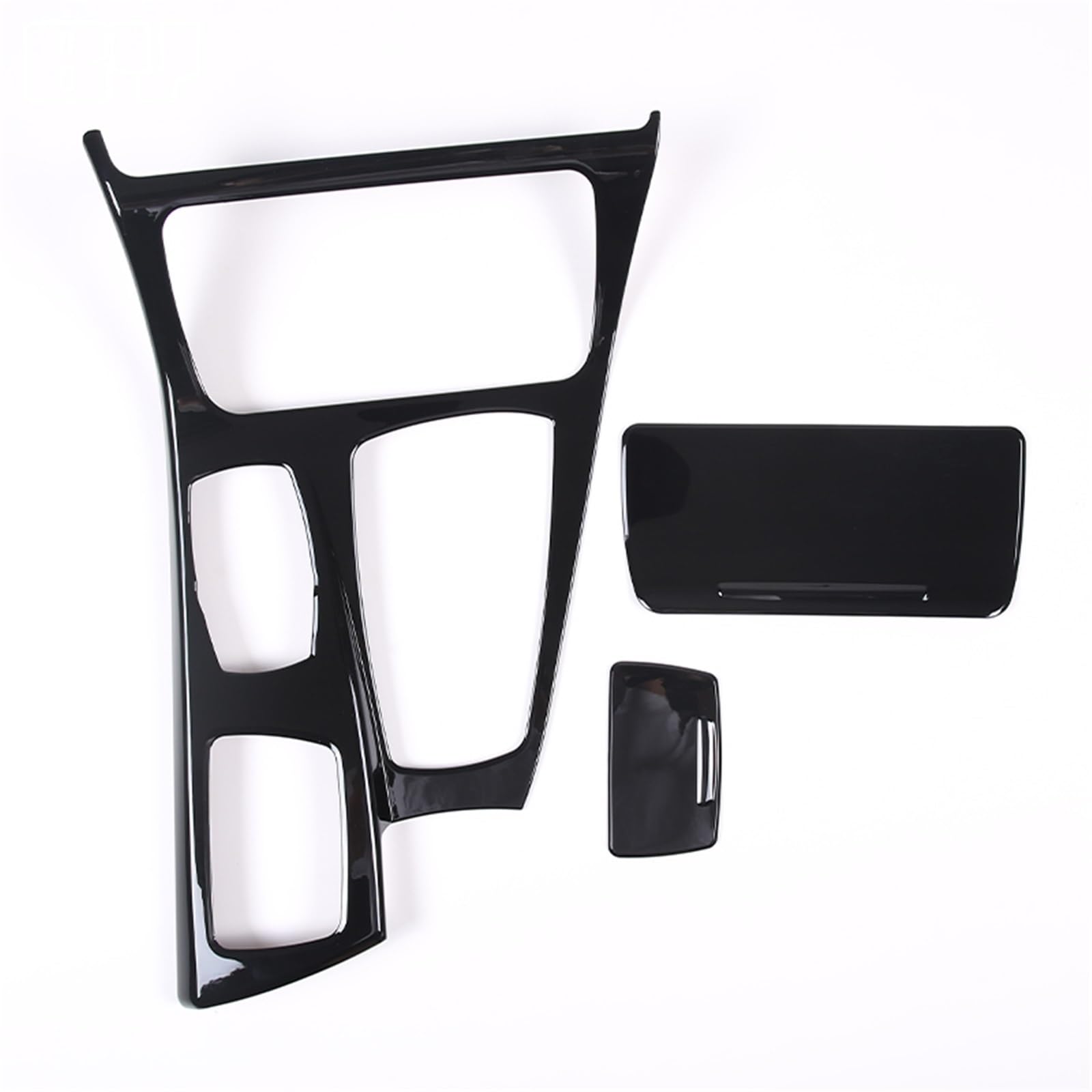 Pfdwmdoi Interieur Zubehör Für 5 Series F10 2011-2017 RHD Auto Interior Center Konsole Getriebe Shift Panel Abdeckung Trim Innen Auto Car Interieurleisten(Black) von Pfdwmdoi