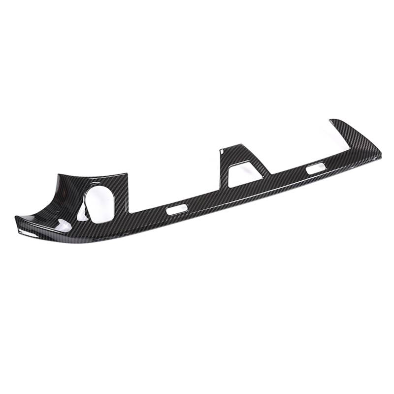 Pfdwmdoi Interieur Zubehör Für 5 Series G30 525i 530i 540i 2018-2021 ASB Chrom Auto Zentrale Steuerung Air Outlet Panel Rahmen Abdeckung Trim Car Interieurleisten(Carbon Fiber) von Pfdwmdoi