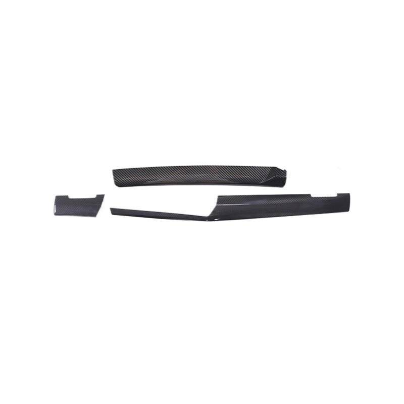Pfdwmdoi Interieur Zubehör Für 5 Series G60 2024 + LHD Carbon Fiber Center Console Dashboard Panel Dekoration Abdeckung Trim Car Interieurleisten(3 Piece) von Pfdwmdoi