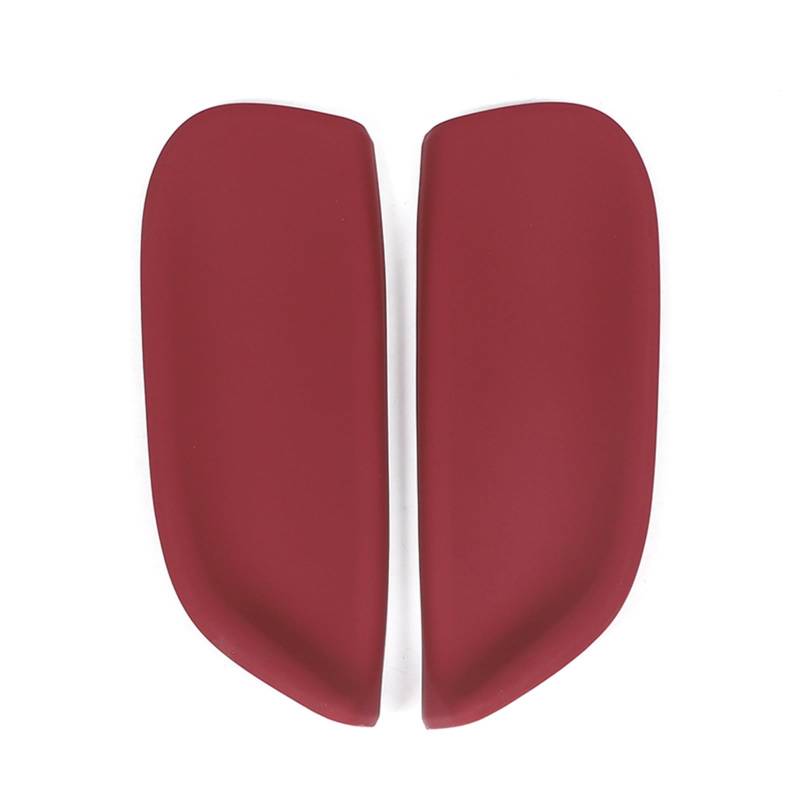 Pfdwmdoi Interieur Zubehör Für 5 Series I5 G60 2024 Silikon Schwarz Rot Auto B-säule Kollision Schutz Aufkleber Auto Car Interieurleisten(Red) von Pfdwmdoi