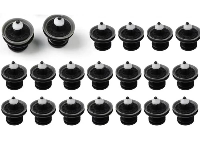 Pfdwmdoi Interieur Zubehör Für A1 8X A4 B8 A5 8T A6 A8 Q3 8U Q5 Q7 4L TT Autotürverkleidungs-Kartenverkleidungsclips Verschlussbefestigung Push-Nieten-Halter Car Interieurleisten(20 Piece) von Pfdwmdoi