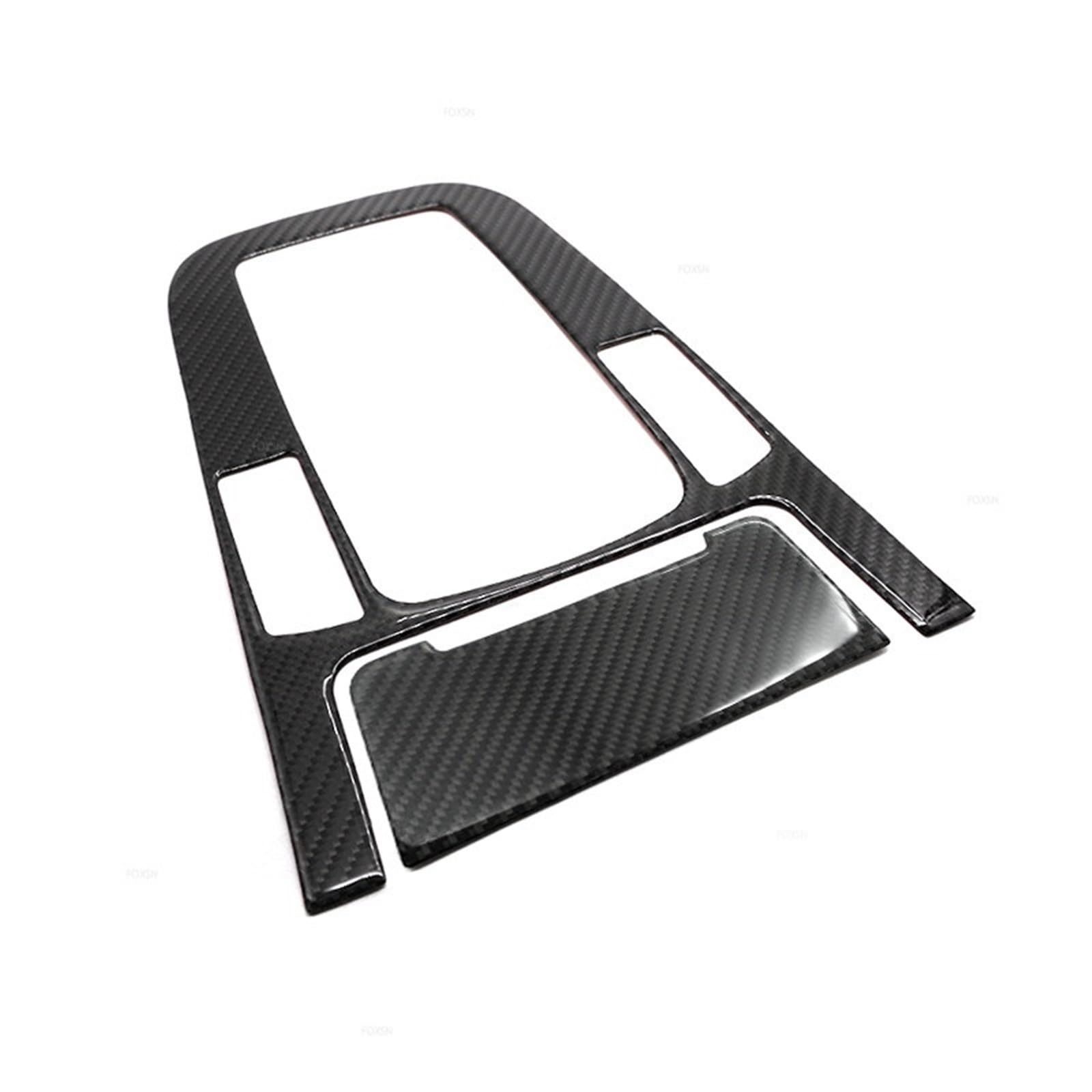 Pfdwmdoi Interieur Zubehör Für A4L A5 2009-2016 / Q5 2009-2018 Carbon Fiber Center Control Gear Shift Panel Leichter Rahmen Über Aufkleber Car Interieurleisten(Type a) von Pfdwmdoi