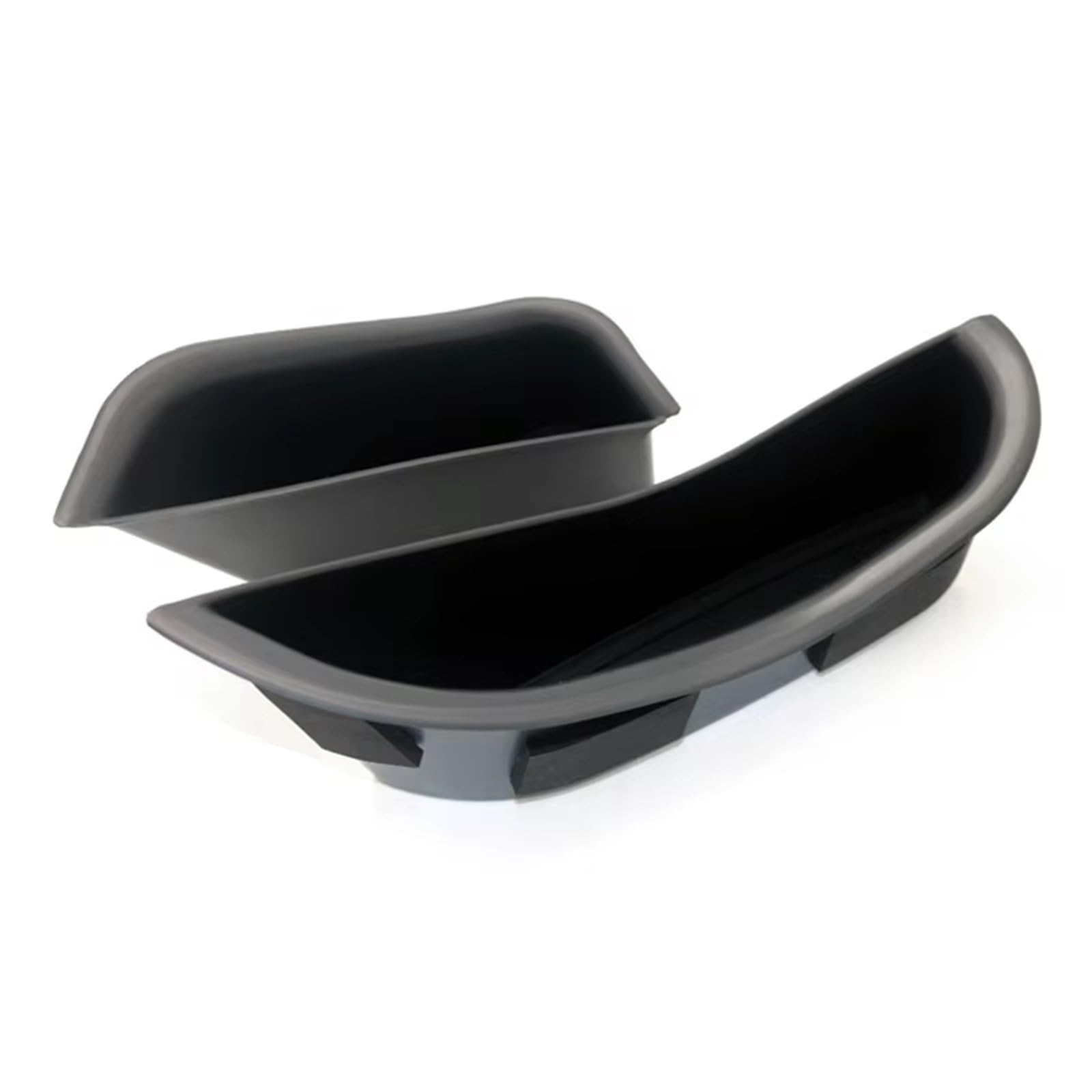 Pfdwmdoi Interieur Zubehör Für Benz C-Klasse W205 GLC X253 2015-2018 Innenausstattung Autotür Armlehne Griff Aufbewahrungsbox Organizer Ablageschale Car Interieurleisten(Front Door LHD) von Pfdwmdoi