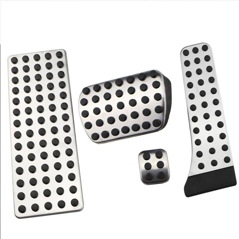 Pfdwmdoi Interieur Zubehör Für Benz CES GLK SLK CLS SL Klasse W203 W204 W205 W222 W212 C207 W220 C219 X204 R170 Gas Bremspedale Auto Pedal Abdeckung Car Interieurleisten(at with Rest Brake) von Pfdwmdoi