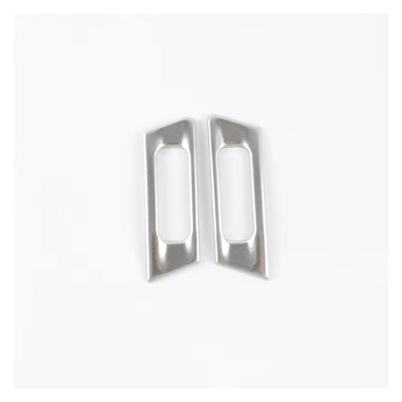 Pfdwmdoi Interieur Zubehör Für Benz E-Klasse W212 2009–2011 Auto-Styling Front-Entlüftungsöffnung Zierrahmen Kohlefaser Schwarze Farbe Abdeckungsaufkleber Car Interieurleisten(Silver) von Pfdwmdoi