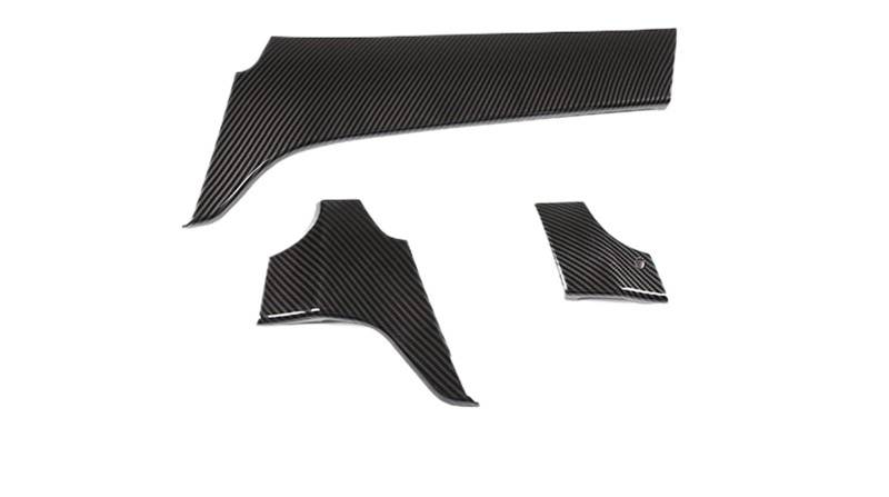 Pfdwmdoi Interieur Zubehör Für Benz Für GLE Für GLS 2012-2019 Auto ABS Innenausstattung Mittelkonsole Dekorative Verkleidung Abdeckung Verkleidung Linkslenker Car Interieurleisten(Carbon Fiber) von Pfdwmdoi