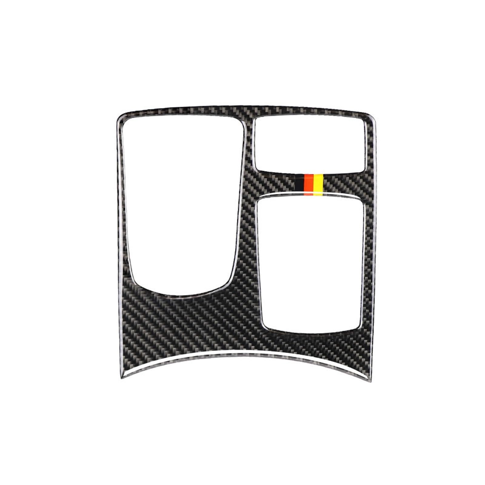 Pfdwmdoi Interieur Zubehör Für Benz Für GLE Für GLS M-Klasse W166 X166 W164 Auto Carbon Fiber Zentrale Armlehne Multimedia Panel Abdeckung Trim Car Interieurleisten(Type A Color) von Pfdwmdoi