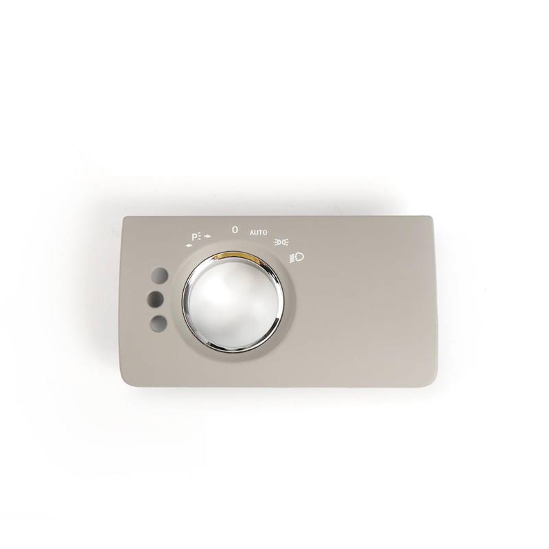 Pfdwmdoi Interieur Zubehör Für Benz W164 ML GL 300 350 450 500 2005-2011 Auto Innen Vorne Scheinwerfer Schalter Taste Panel Trim Abdeckung Car Interieurleisten(Model B Gray) von Pfdwmdoi