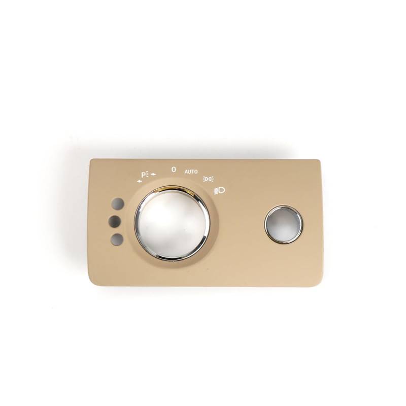 Pfdwmdoi Interieur Zubehör Für Benz W164 ML GL 300 350 450 500 2005-2011 Auto Innen Vorne Scheinwerfer Schalter Taste Panel Trim Abdeckung Car Interieurleisten(Model C Beige) von Pfdwmdoi