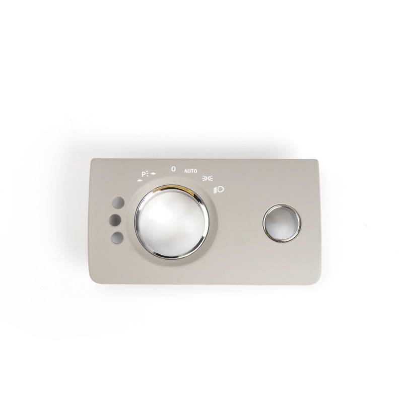 Pfdwmdoi Interieur Zubehör Für Benz W164 ML GL 300 350 450 500 2005-2011 Auto Innen Vorne Scheinwerfer Schalter Taste Panel Trim Abdeckung Car Interieurleisten(Model C Gray) von Pfdwmdoi