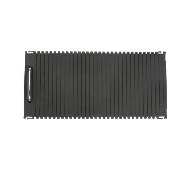 Pfdwmdoi Interieur Zubehör Für Benz W204 C180 C200 W207 W212 E300 Kohlefaser-Mittelkonsolen-Getränkebecherhalter-Abdeckung Shutter-Außenrahmenabdeckung Car Interieurleisten(Model A Black) von Pfdwmdoi