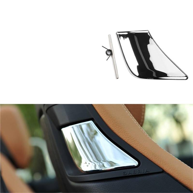 Pfdwmdoi Interieur Zubehör Für Benz W207 W204 CE Coupe Klasse E200 E260 E300 E400 2009-2015 Auto Vordersitz Rückenlehne Lock Schalter Abdeckung Griff Car Interieurleisten(Light Right) von Pfdwmdoi