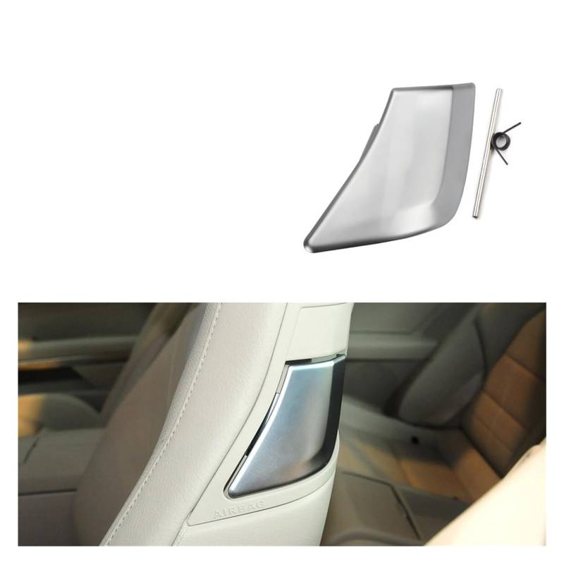 Pfdwmdoi Interieur Zubehör Für Benz W207 W204 CE Coupe Klasse E200 E260 E300 E400 2009-2015 Auto Vordersitz Rückenlehne Lock Schalter Abdeckung Griff Car Interieurleisten(Matte Left) von Pfdwmdoi