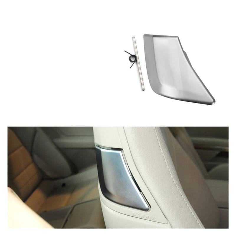 Pfdwmdoi Interieur Zubehör Für Benz W207 W204 CE Coupe Klasse E200 E260 E300 E400 2009-2015 Auto Vordersitz Rückenlehne Lock Schalter Abdeckung Griff Car Interieurleisten(Matte Right) von Pfdwmdoi