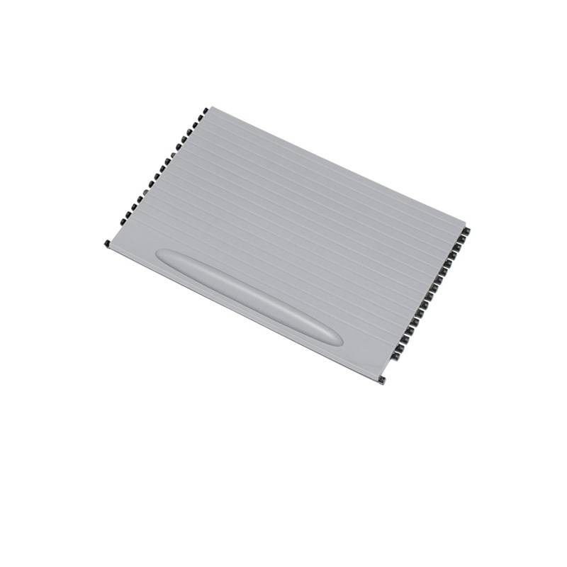 Pfdwmdoi Interieur Zubehör Für Cayenne 2003-2010 7L5862531 Auto Frontkonsole Getränkehalter Rollo Abdeckung Verkleidung Konsole Rollo Car Interieurleisten(Gray) von Pfdwmdoi