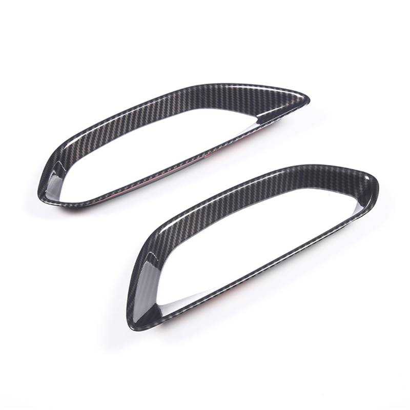 Pfdwmdoi Interieur Zubehör Für Chevrolet Für Corvette C8 2020-2023 ABS Carbon Fiber Auto Sitz Einstellung Schalter Rahmen Abdeckung Trim Aufkleber Car Interieurleisten(Carbon Fiber) von Pfdwmdoi