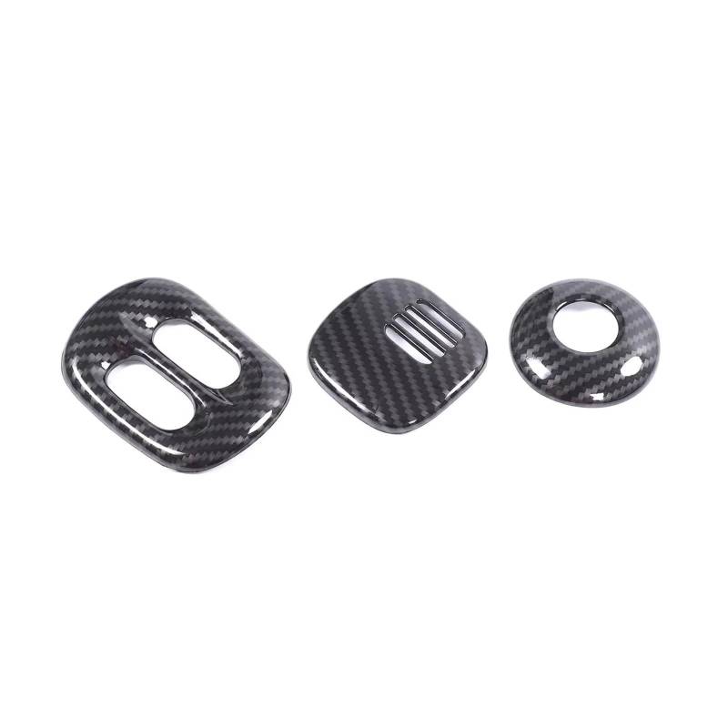 Pfdwmdoi Interieur Zubehör Für Chevrolet Für Corvette Für C5 1998-2004 ABS Carbon Fiber Auto Innen Nebel Lampe Schalter Rahmen Abdeckung Dekor Aufkleber Car Interieurleisten von Pfdwmdoi