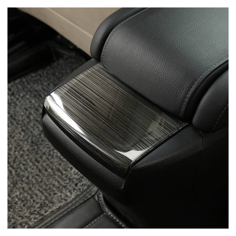Pfdwmdoi Interieur Zubehör Für Civic 10th 2018 2019 2016 2017 Auto Carbon Fiber Auto Interior Center Console Armlehne Box Pailletten Abdeckung Car Interieurleisten(Black Drawing) von Pfdwmdoi