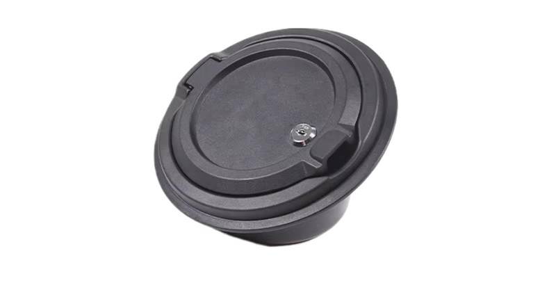 Pfdwmdoi Interieur Zubehör Für Hummer H2 2003-2009 Gasöl-Tankdeckel Diebstahlsicherungskappe ABS/Legierung Außenauto-Tankdeckel Car Interieurleisten(Style A) von Pfdwmdoi