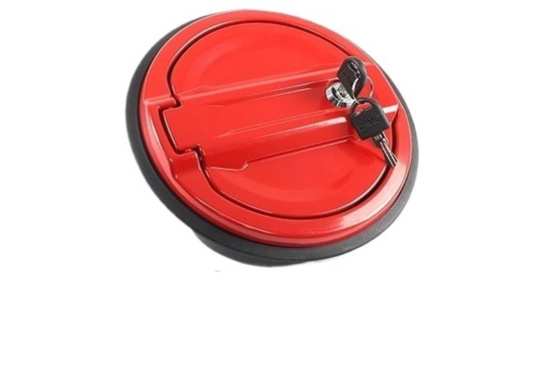 Pfdwmdoi Interieur Zubehör Für Hummer H2 2003-2009 Gasöl-Tankdeckel Diebstahlsicherungskappe ABS/Legierung Außenauto-Tankdeckel Car Interieurleisten(Style D) von Pfdwmdoi