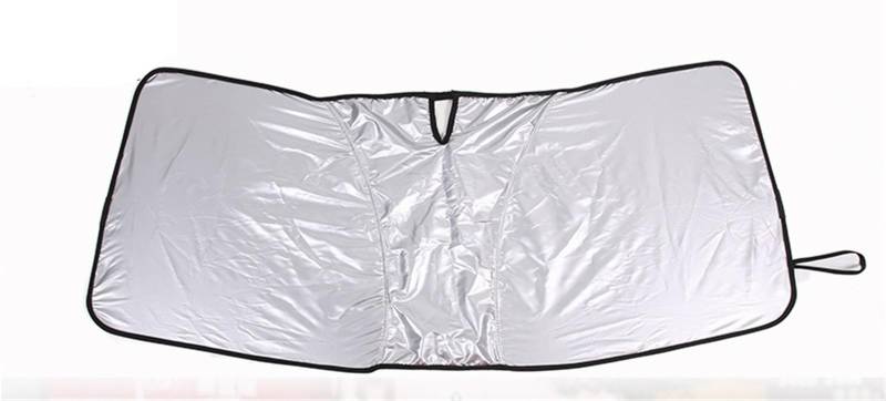 Pfdwmdoi Interieur Zubehör Für Land Für Rover Für Defender 90 110 130 2004-2024 Silber Auto Frontscheibe Sonnenschutz Sonnenschutz Visier Sonnenschirm Car Interieurleisten(for 2020 to 2024) von Pfdwmdoi