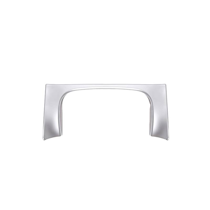 Pfdwmdoi Interieur Zubehör Für Land Für Rover Für Range Für Rover Für Velar 2017-2020 Chrom-Auto-Armaturenbrett-Display-Dekorationsrahmen-Abdeckungs-Trimmaufkleber Car Interieurleisten(Silver) von Pfdwmdoi