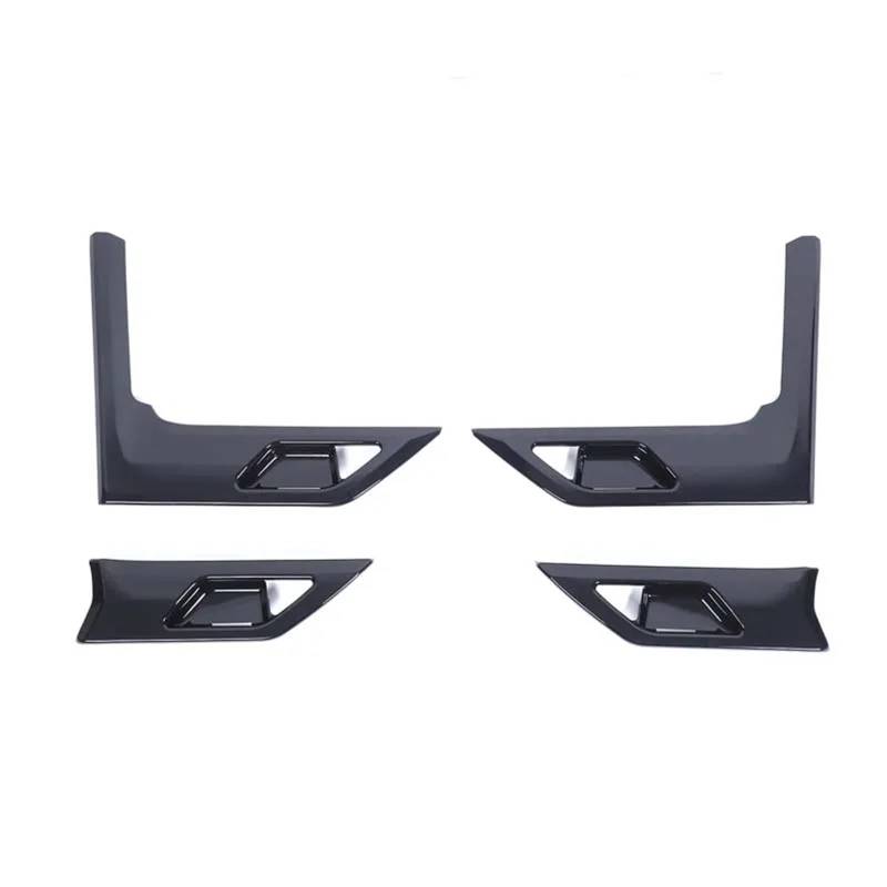 Pfdwmdoi Interieur Zubehör Für Lexus GX 550 2024 2025 ABS Carbon Fiber/Gloss Schwarz Auto Innen Tür Griff Schüssel Schutz Aufkleber Car Interieurleisten(Gloss Black) von Pfdwmdoi